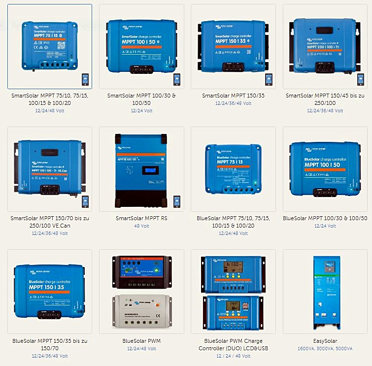 Victron MPPT Solarladeregler Blue Solar Smart Solar charge,Solartechnik,  Energie sparen u.v.m.