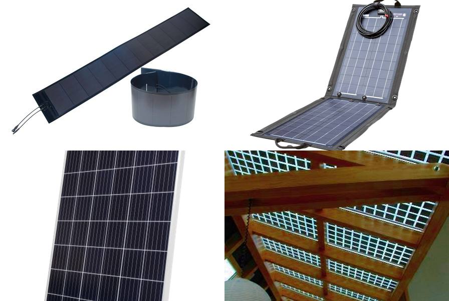 Solarmodul-Varianten