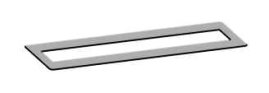 Kleberahmen für Duschrinne ECOshower 800/900