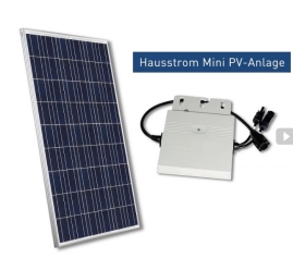 Hausstrom Mini PV-Anlage 265 Watt Trina