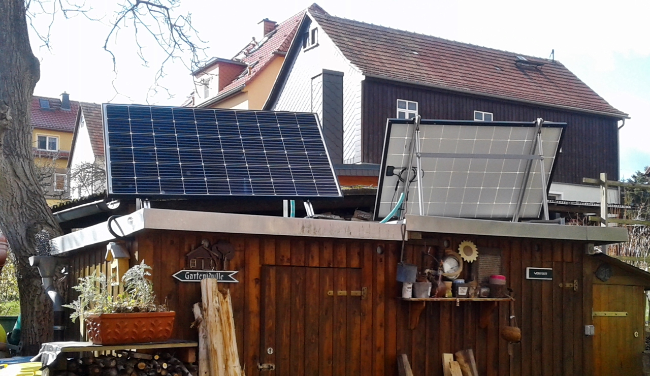 Solarbatterie für Klein-PV-Anlagen