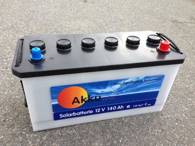 Energie Akku-Solar-Batterie 140 Ah,Solartechnik, sparen