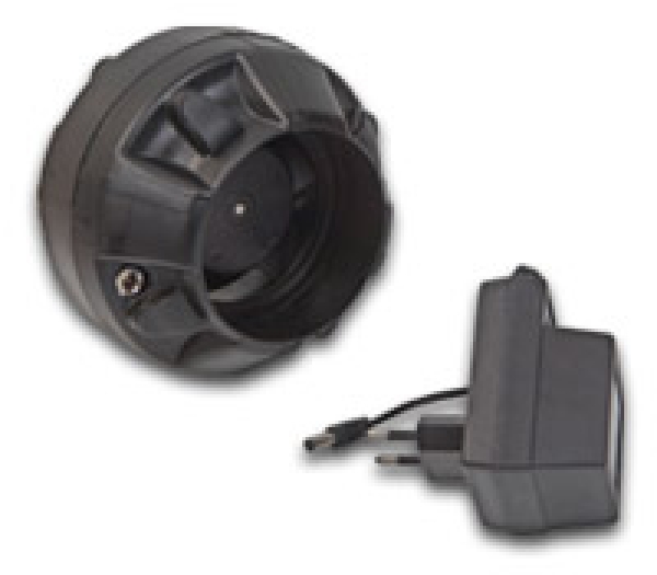 Biolan-Abluft-Ventilator 12 V schwarz