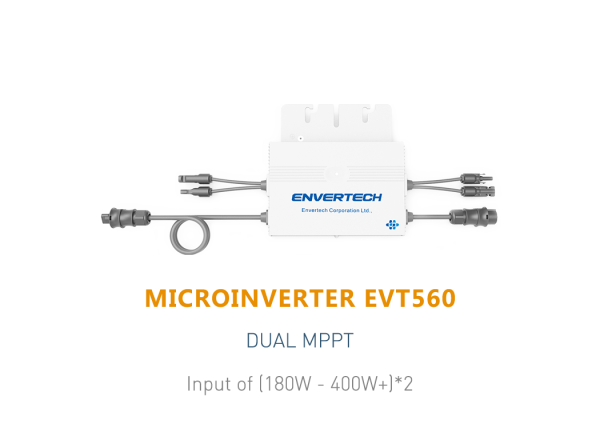Modul-Wechselrichter Envertech EVT 300 & EVT 560