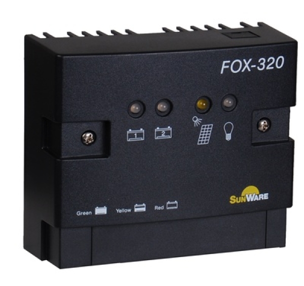 Solarladeregler FOX-220/320 LED 12V/24V von SUNWARE