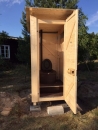 Komposttoilettenhäuschen / -kabine "Elstertal"